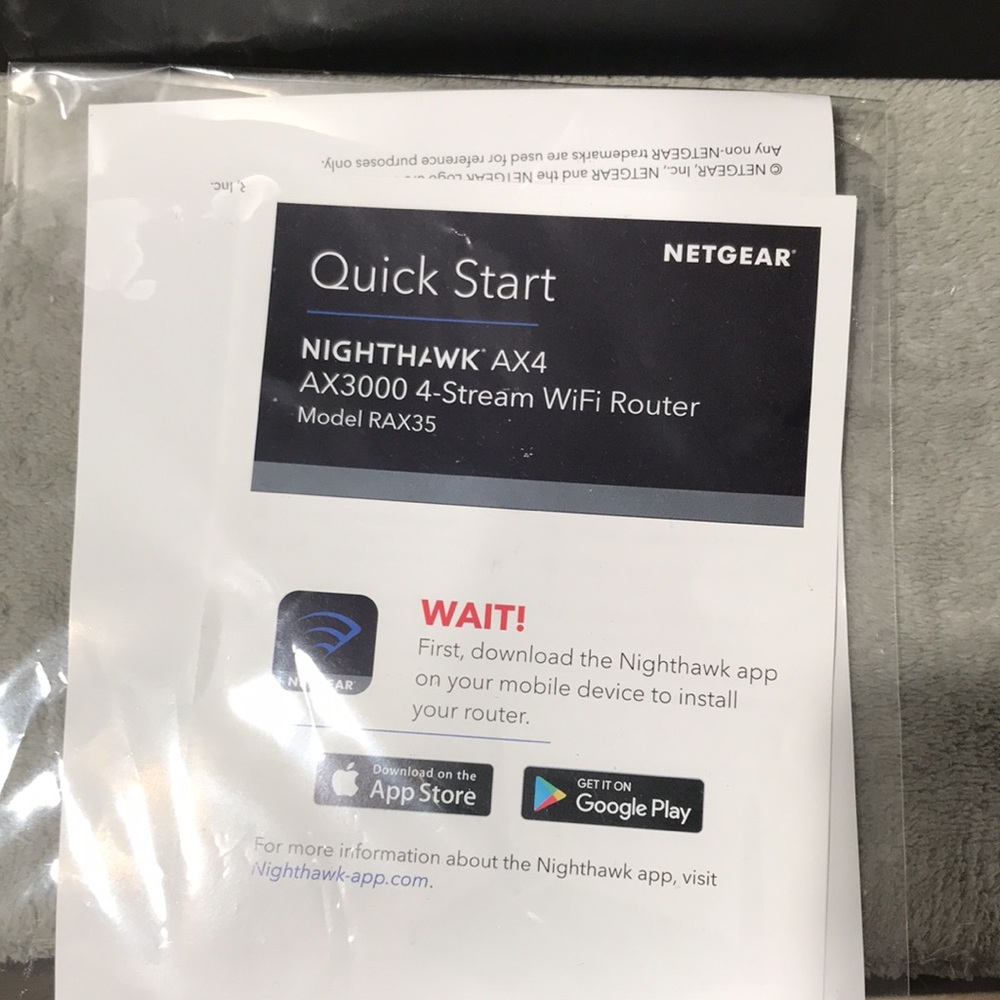 Netgear Nighthawk AX4  4-Stream Wifi 6 Router - Picture 10 of 12